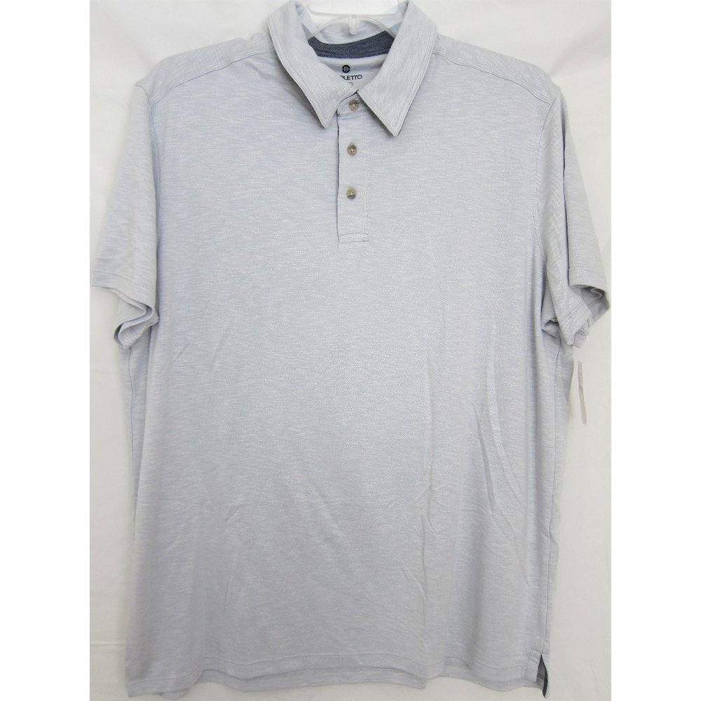 Broletto - Men's - Modal Slub Polo - Lt. Grey - XL